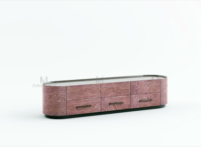 Designer TV cabinet tv chest of drawers sideboard side low board wardrobe living room luxury